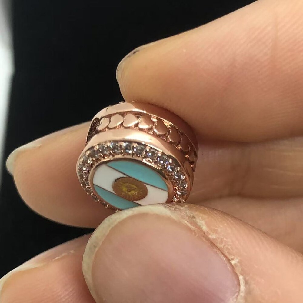 ✨🔥Pandora Argentina Flag Bead Charm Travel Charm